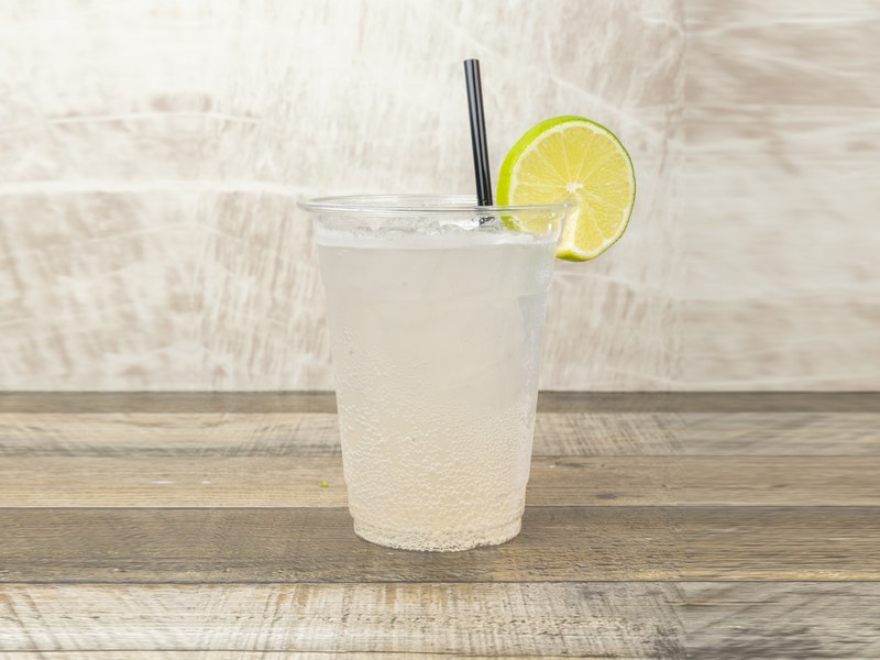 A zero-proof mule with a lime wheel